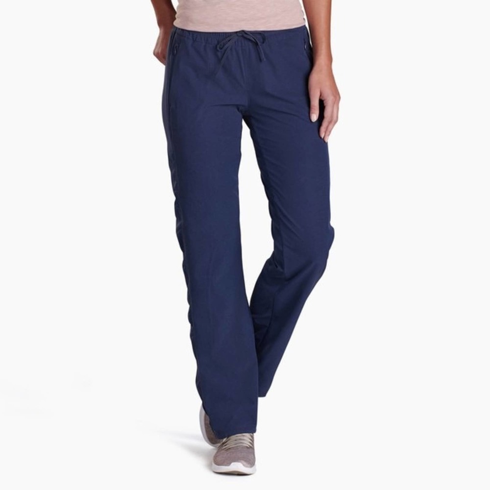 Kuhl Freeflex Move Pants Navy Lightweight Hiking Outdoors Adjustable UPF XS
